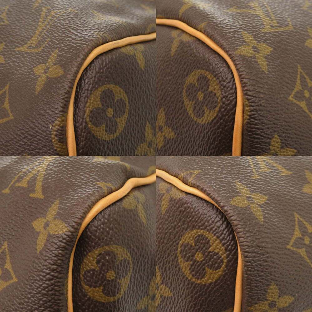 LOUIS VUITTON Authentic Brown Monogram Boston Bag - Picture 4 of 10